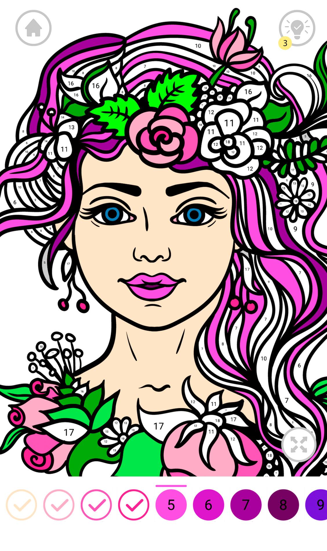 اسکرین شات 4 بازی Enjoy Color by Number