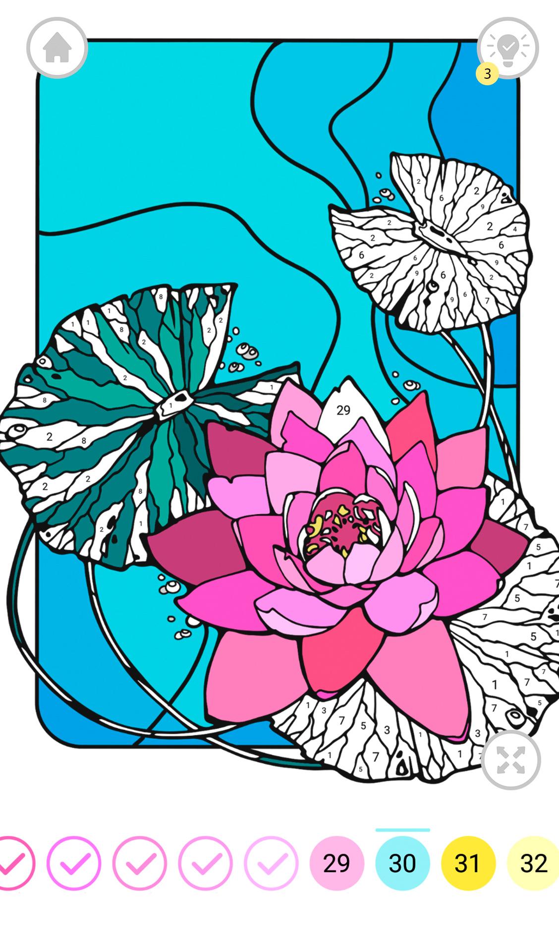 اسکرین شات 2 بازی Enjoy Color by Number