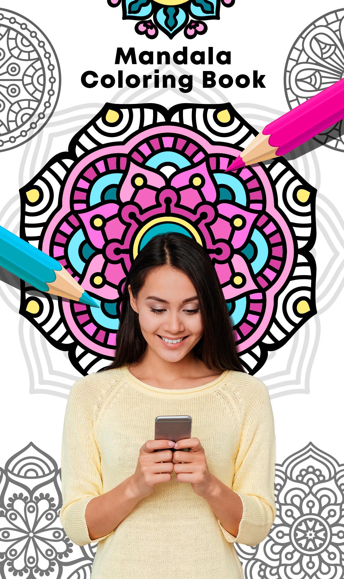 اسکرین شات 1 برنامه Mandala Color Game Antistress