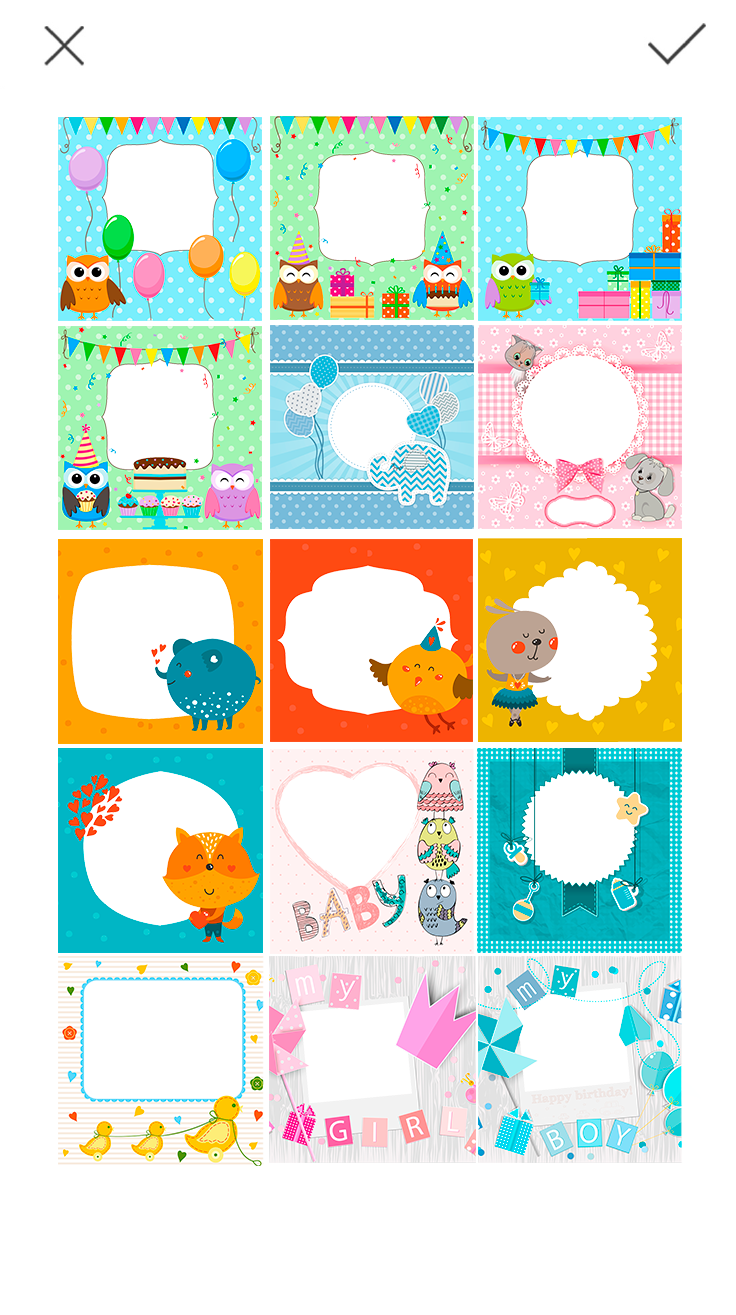 اسکرین شات 5 برنامه Baby Photo Editor