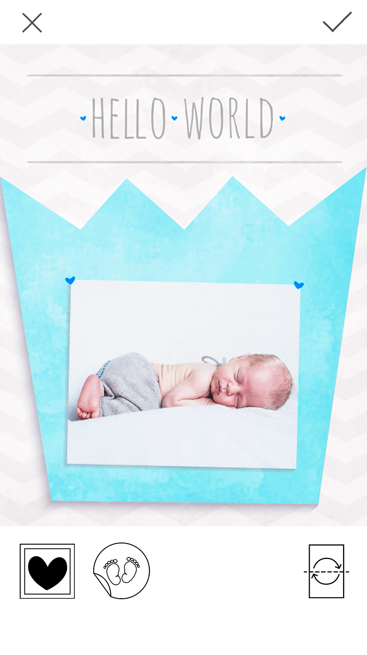 اسکرین شات 4 برنامه Baby Photo Editor