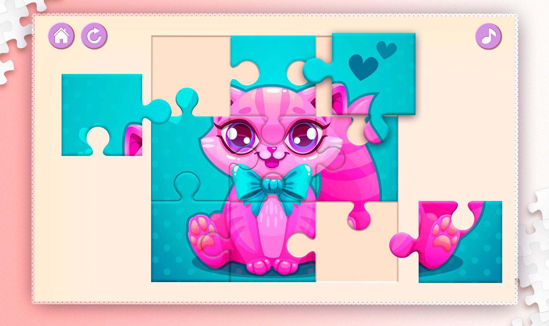 اسکرین شات 2 بازی Kids Puzzles for Girls