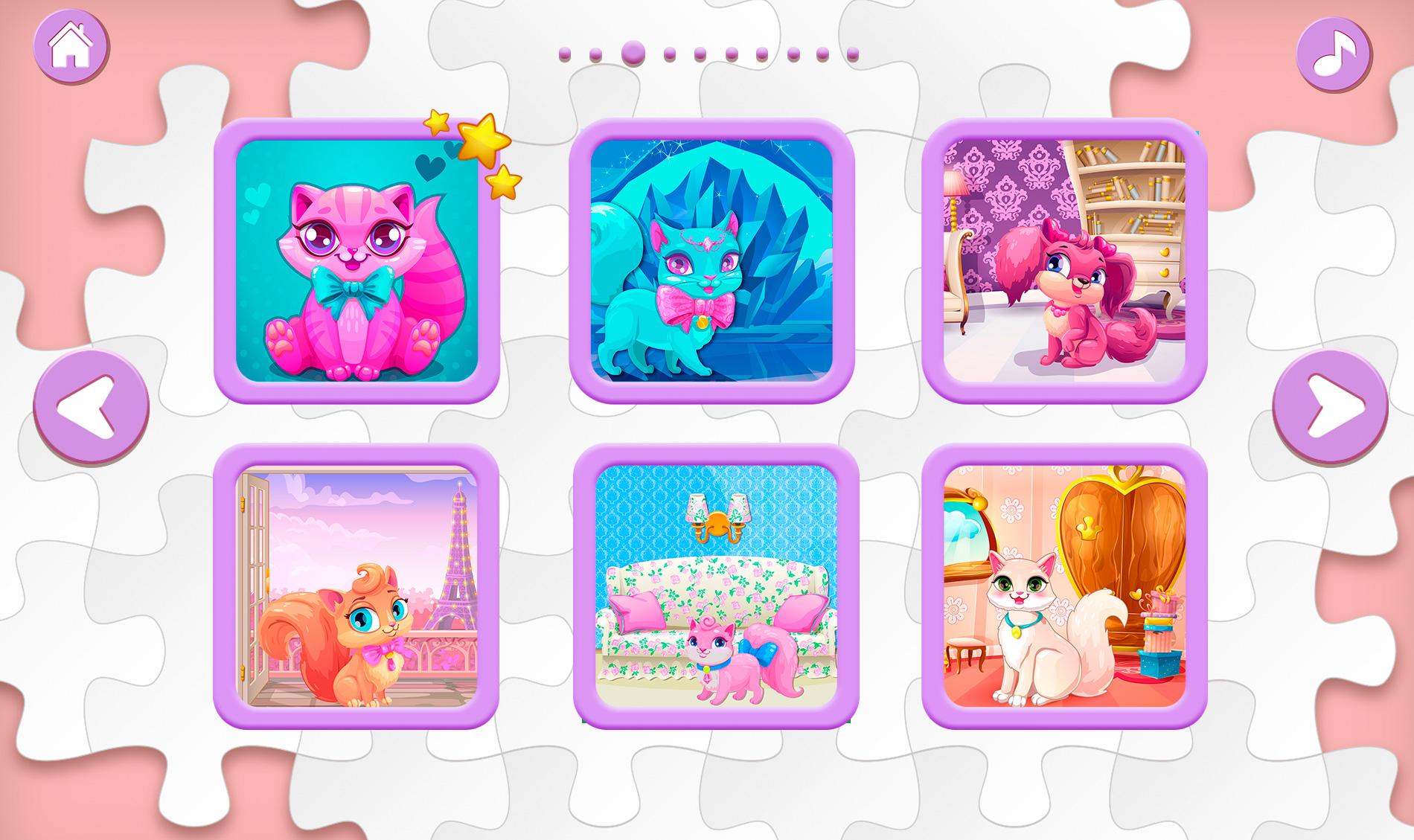 اسکرین شات 4 بازی Kids Puzzles for Girls