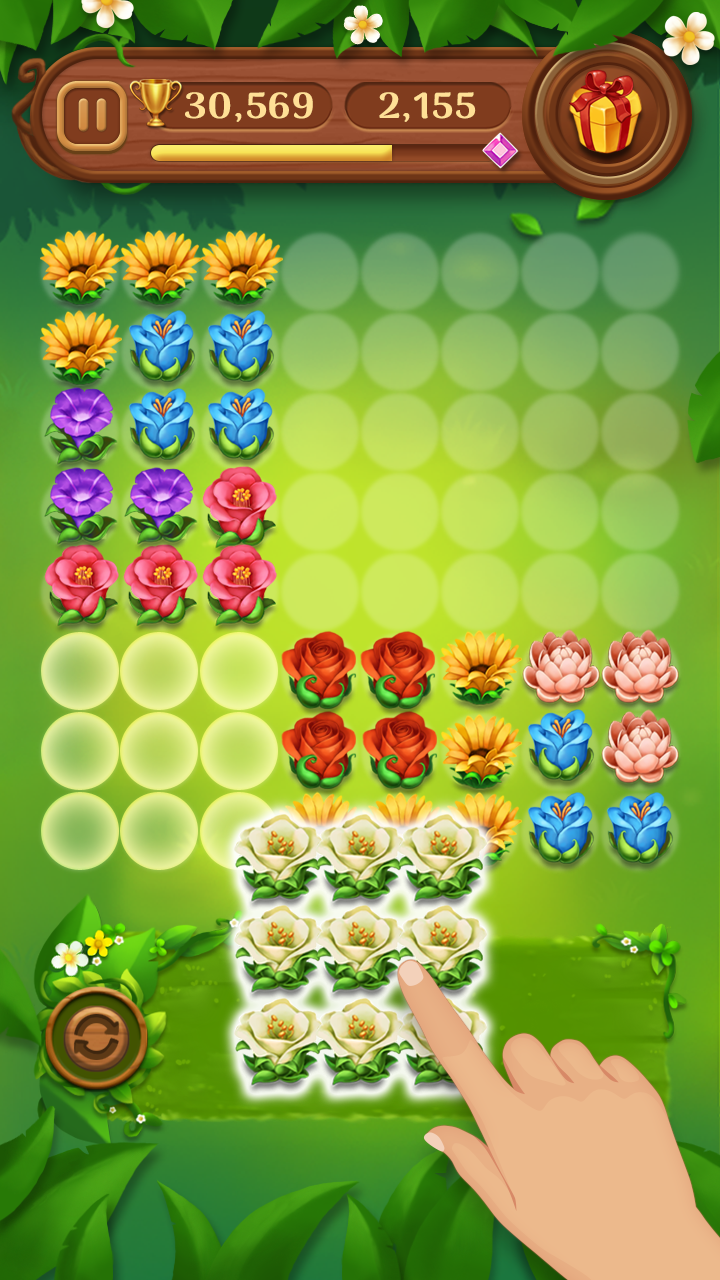 اسکرین شات 4 بازی Block Puzzle Blossom