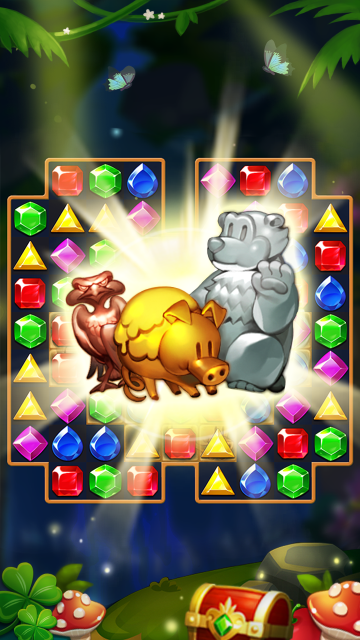 اسکرین شات 5 بازی Jewels Forest : Match 3 Puzzle