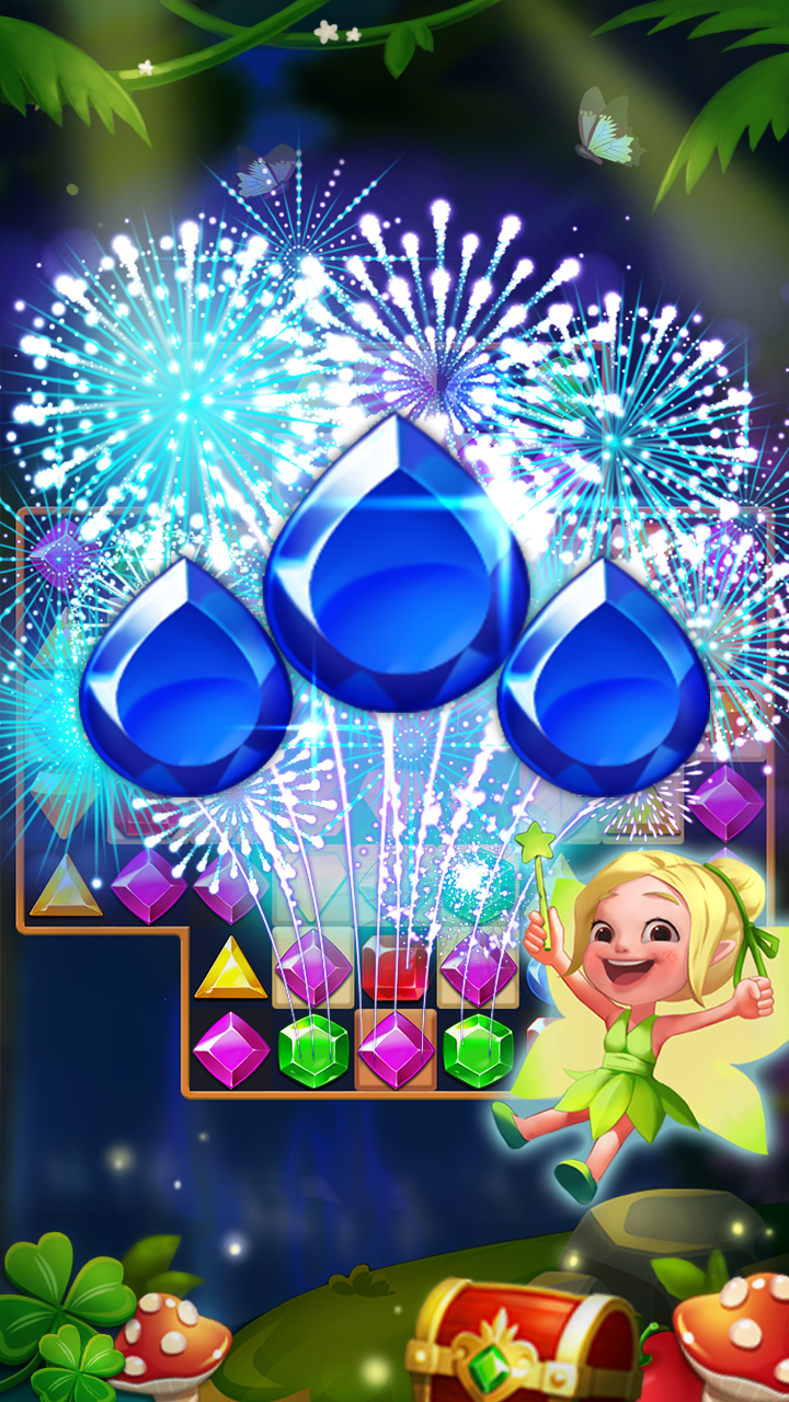 اسکرین شات 1 بازی Jewels Forest : Match 3 Puzzle