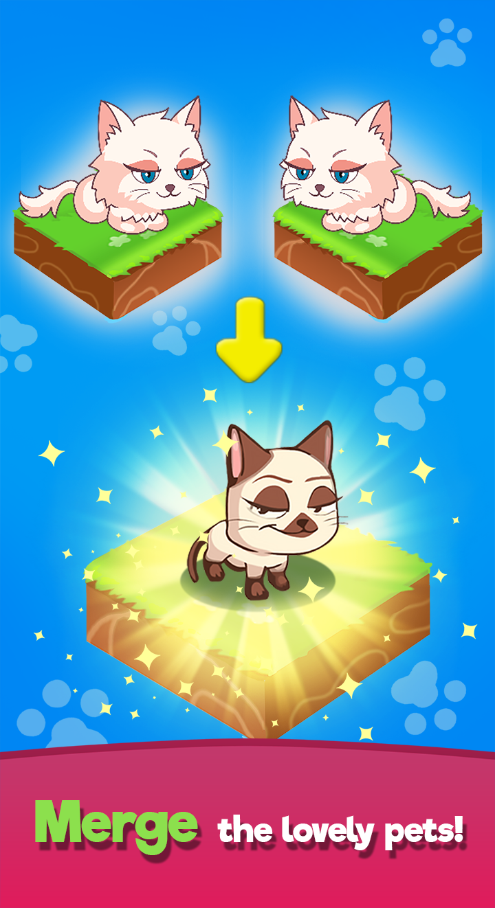 اسکرین شات 1 بازی Merge Pets
