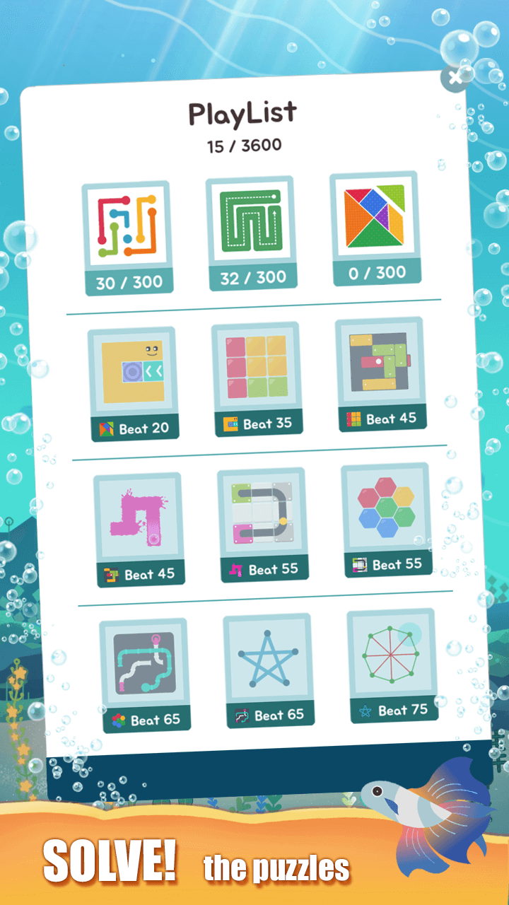 اسکرین شات 3 بازی Puzzle Aquarium