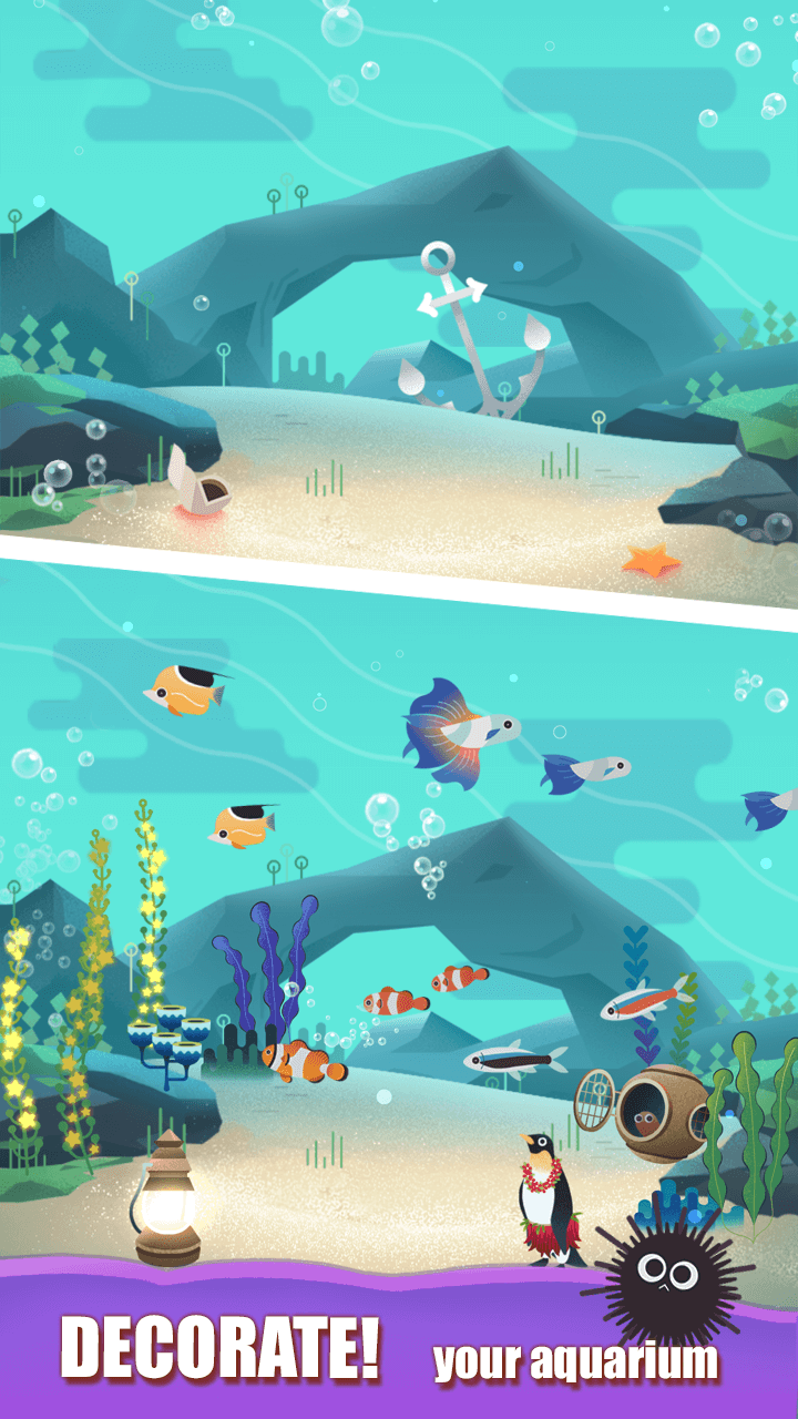 اسکرین شات 1 بازی Puzzle Aquarium