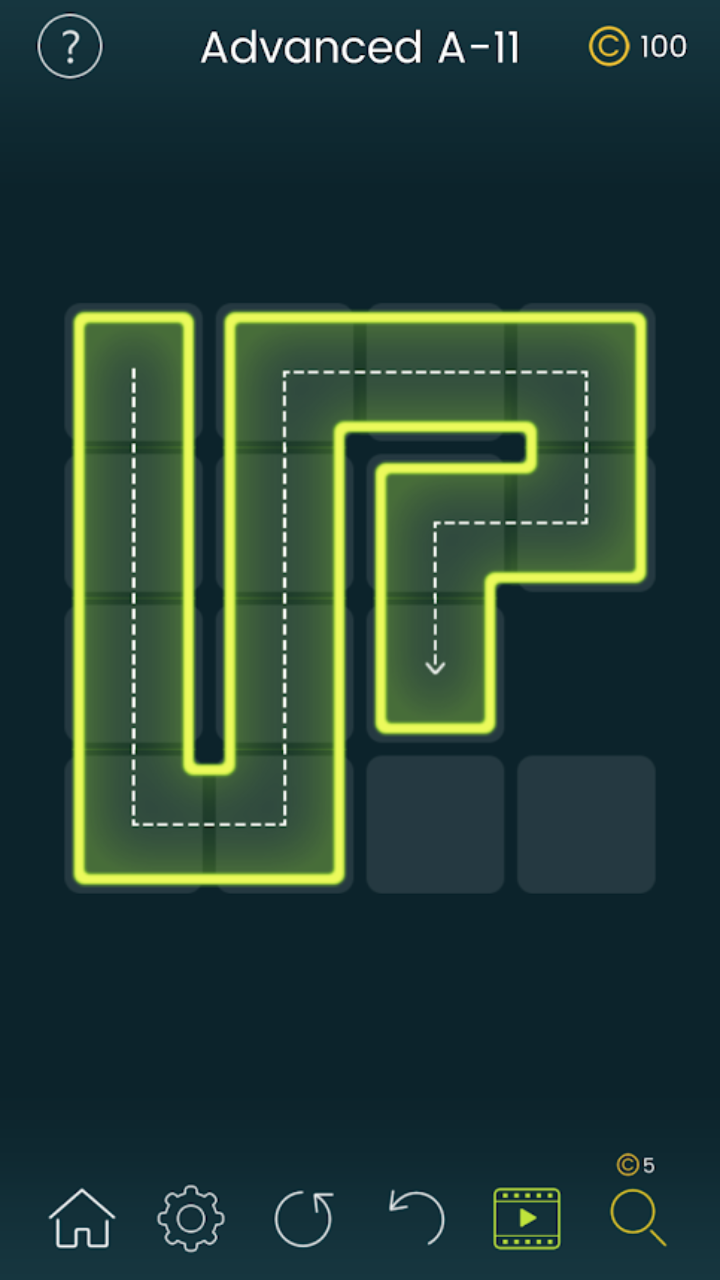 اسکرین شات 3 بازی Puzzle Glow : Brain Puzzle Gam