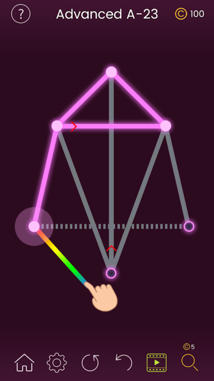 اسکرین شات 5 بازی Puzzle Glow : Brain Puzzle Gam