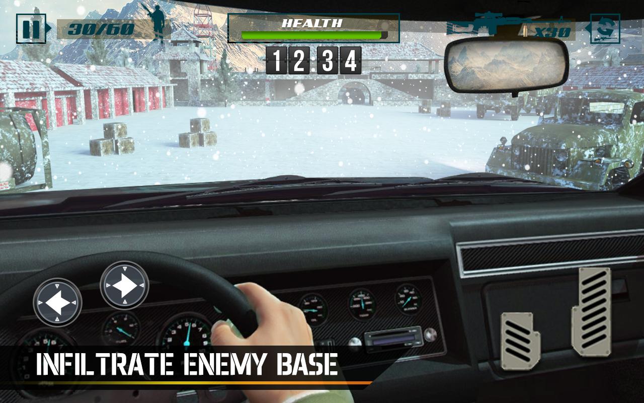 اسکرین شات 3 بازی SWAT Sniper Fps Gun Games