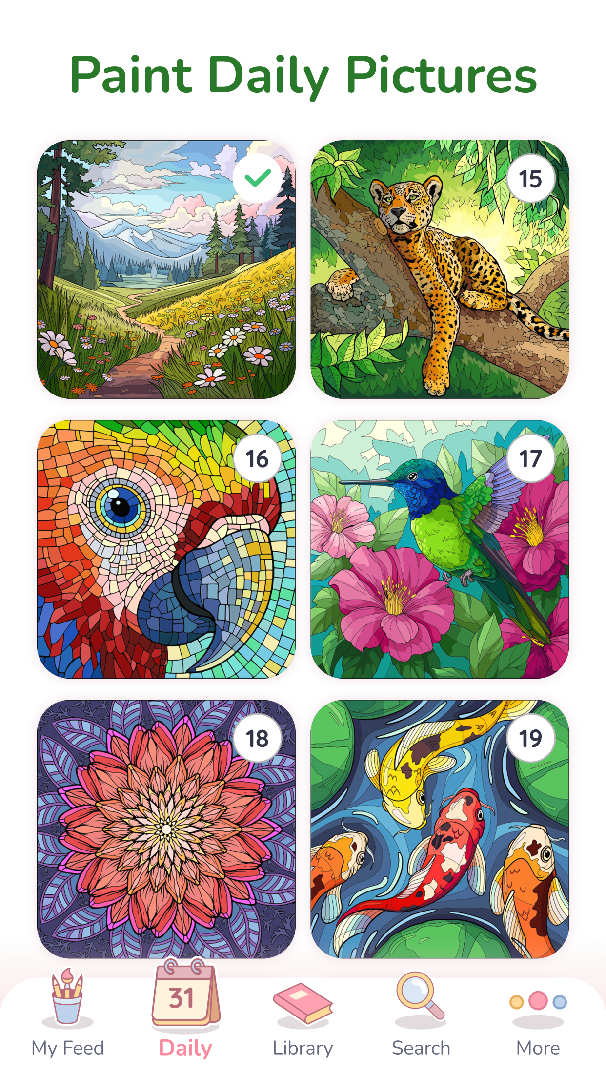 اسکرین شات 6 بازی Happy Color®: Color by Number