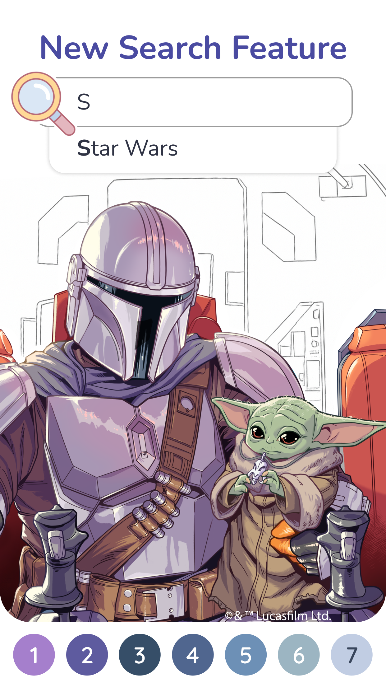 اسکرین شات 3 بازی Happy Color®: Color by Number