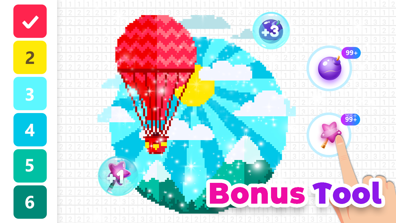 اسکرین شات 5 بازی Pix123: Color by Number Games