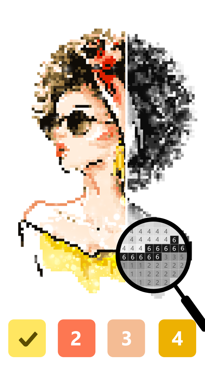 اسکرین شات 4 بازی Pix123: Color by Number Games