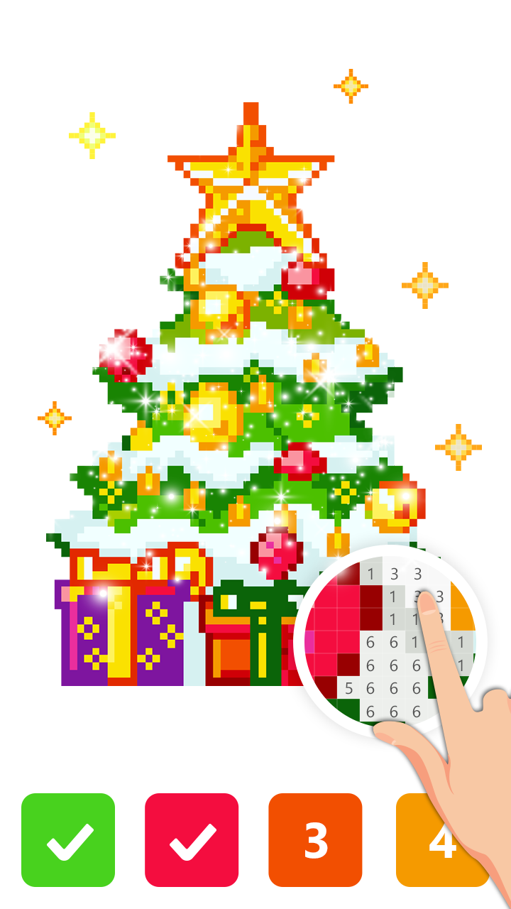 اسکرین شات 2 بازی Pix123: Color by Number Games