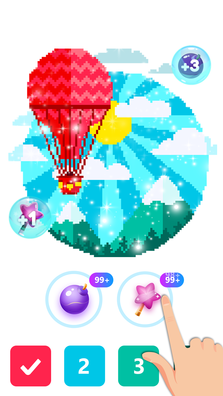 اسکرین شات 5 بازی Pix123 - Color by Number Games