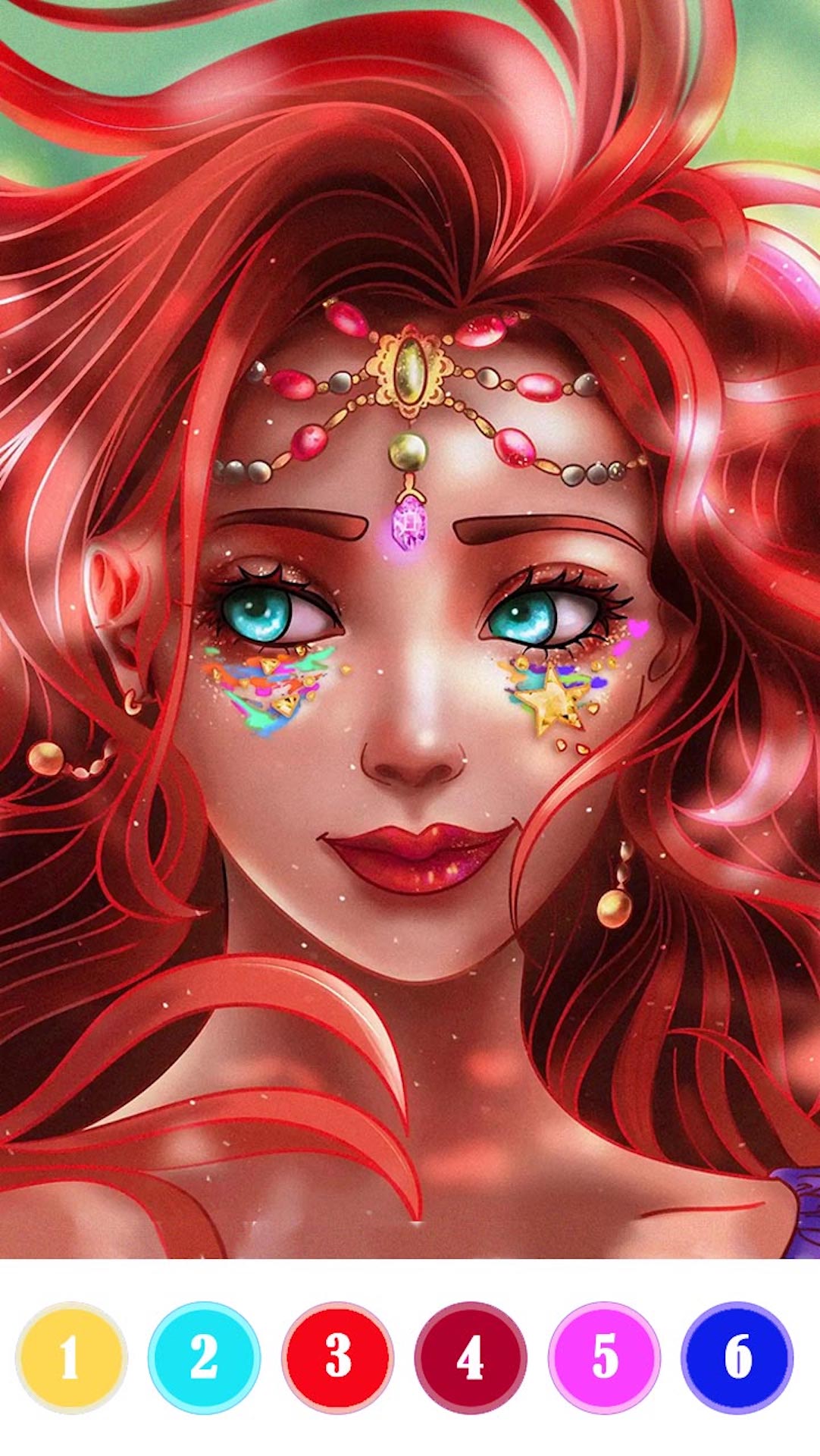 اسکرین شات 4 برنامه Paint Color: Color by number