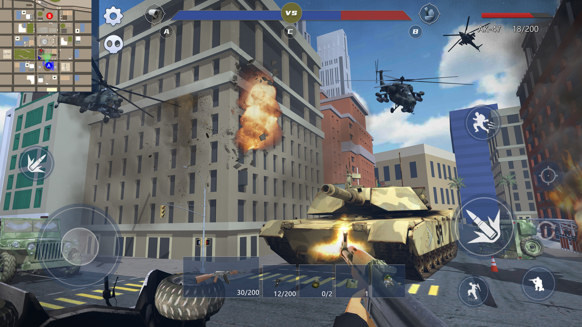 اسکرین شات 3 بازی Pixel Battle War