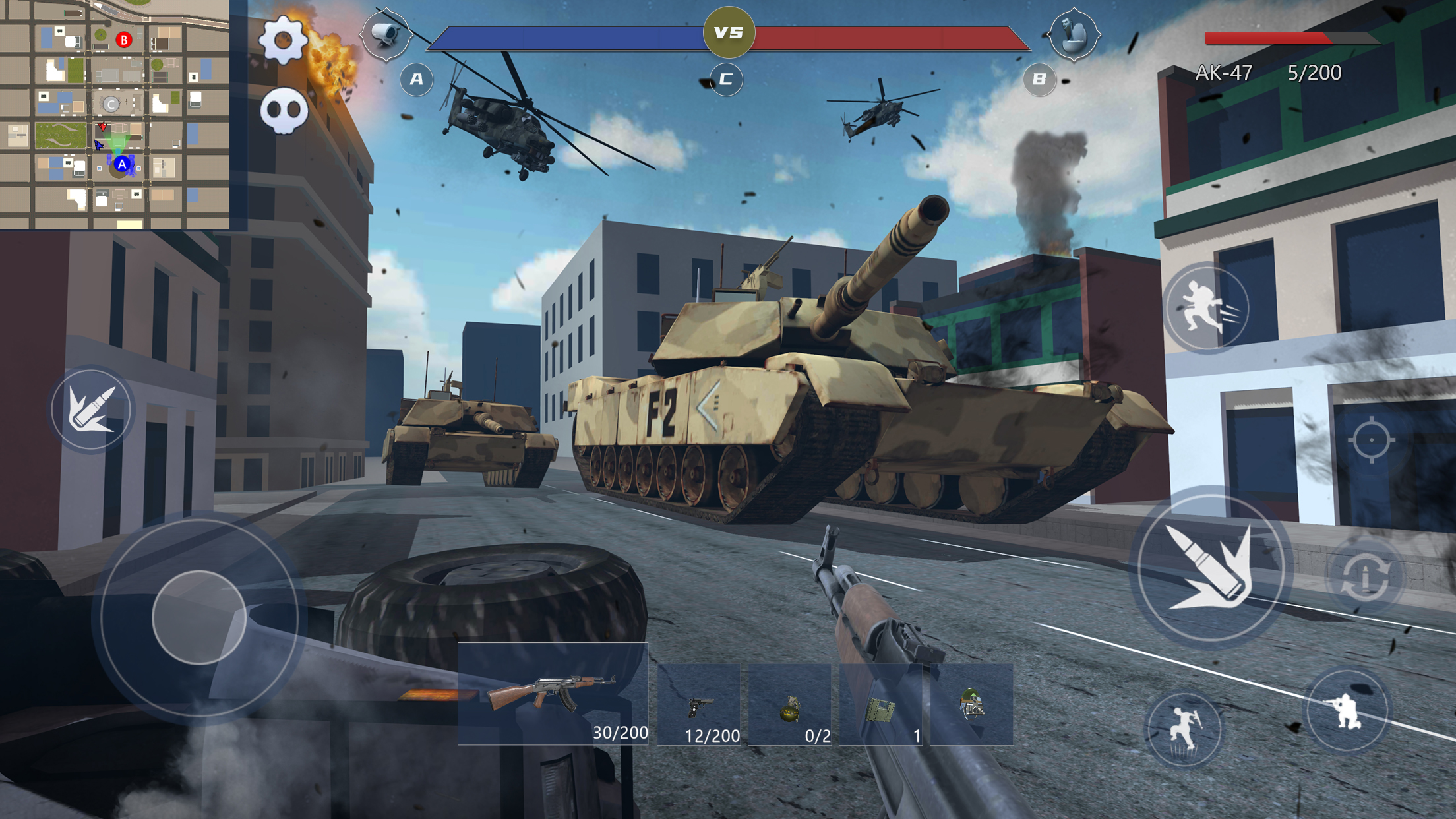 اسکرین شات 4 بازی Pixel Battle War