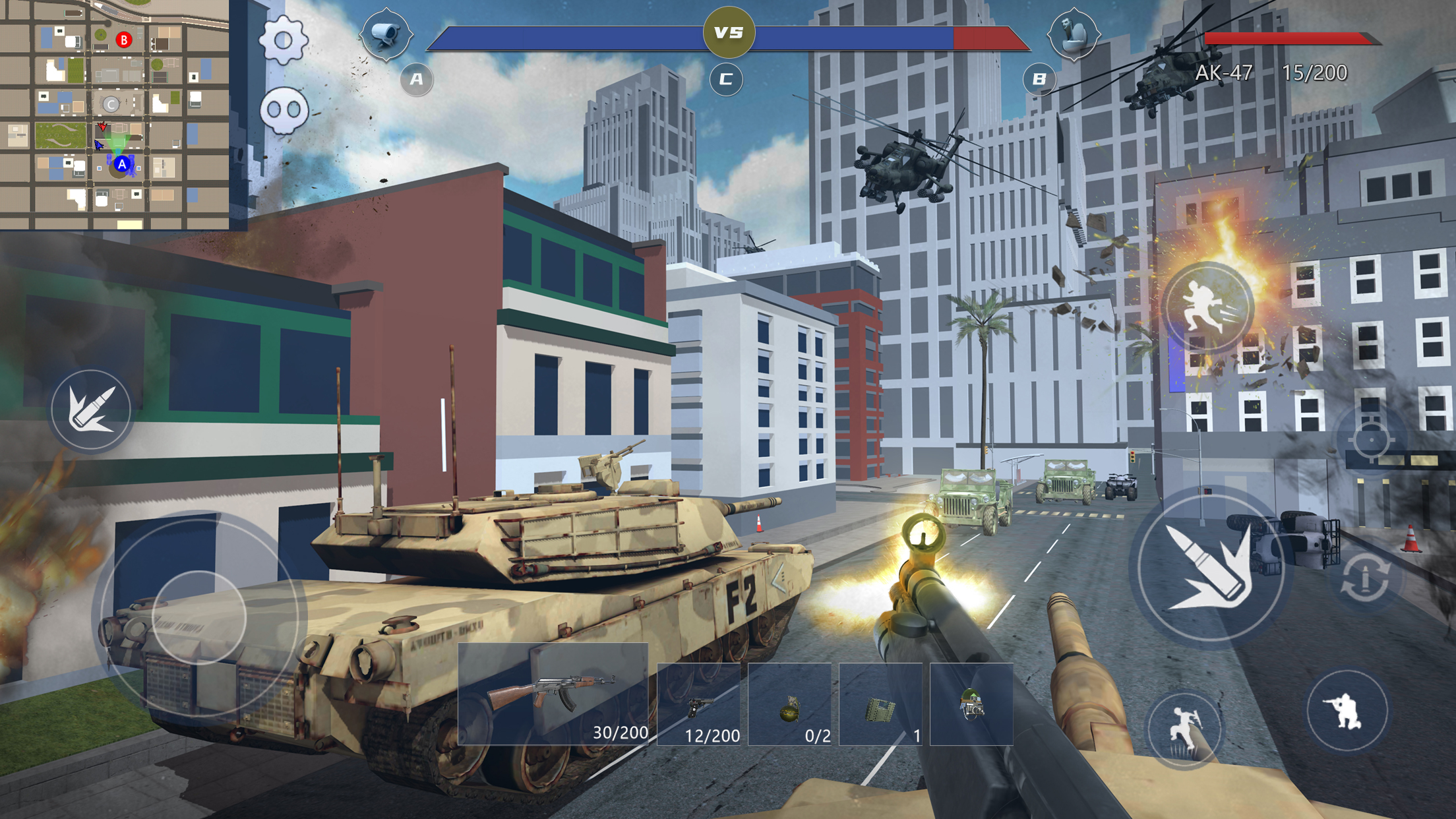 اسکرین شات 6 بازی Pixel Battle War