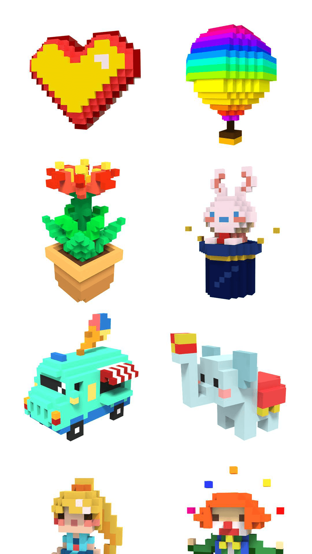 اسکرین شات 7 بازی Pixel.ly 3D