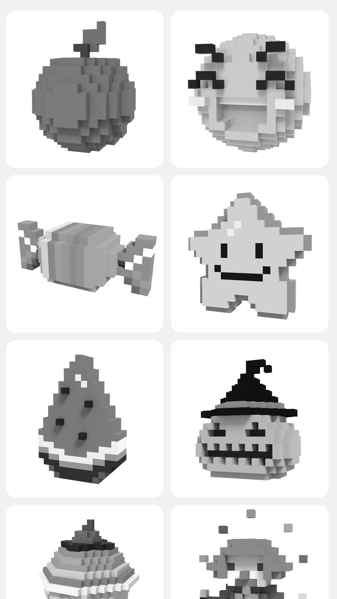 اسکرین شات 1 بازی Pixel.ly 3D