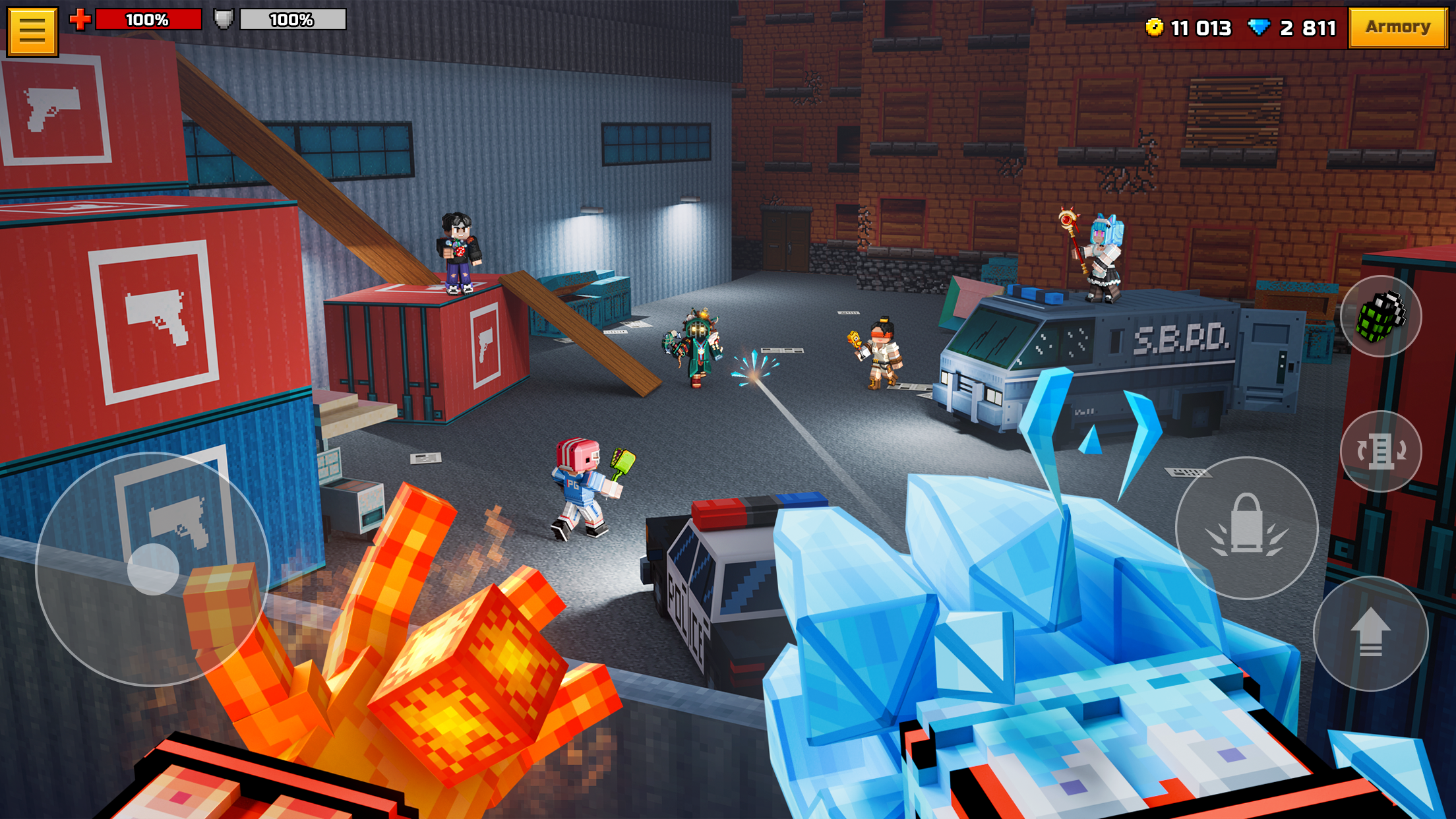 اسکرین شات 4 بازی Pixel Gun 3D - FPS Shooter