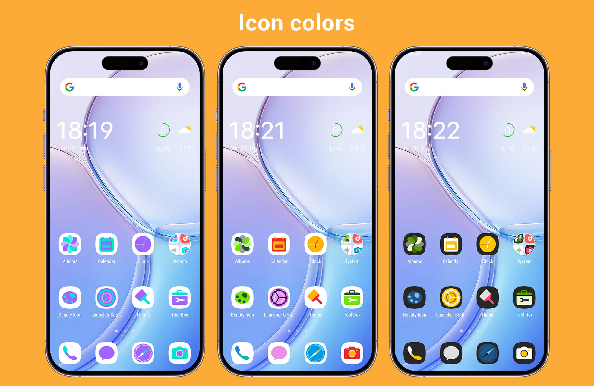 اسکرین شات 3 برنامه Smile Launcher