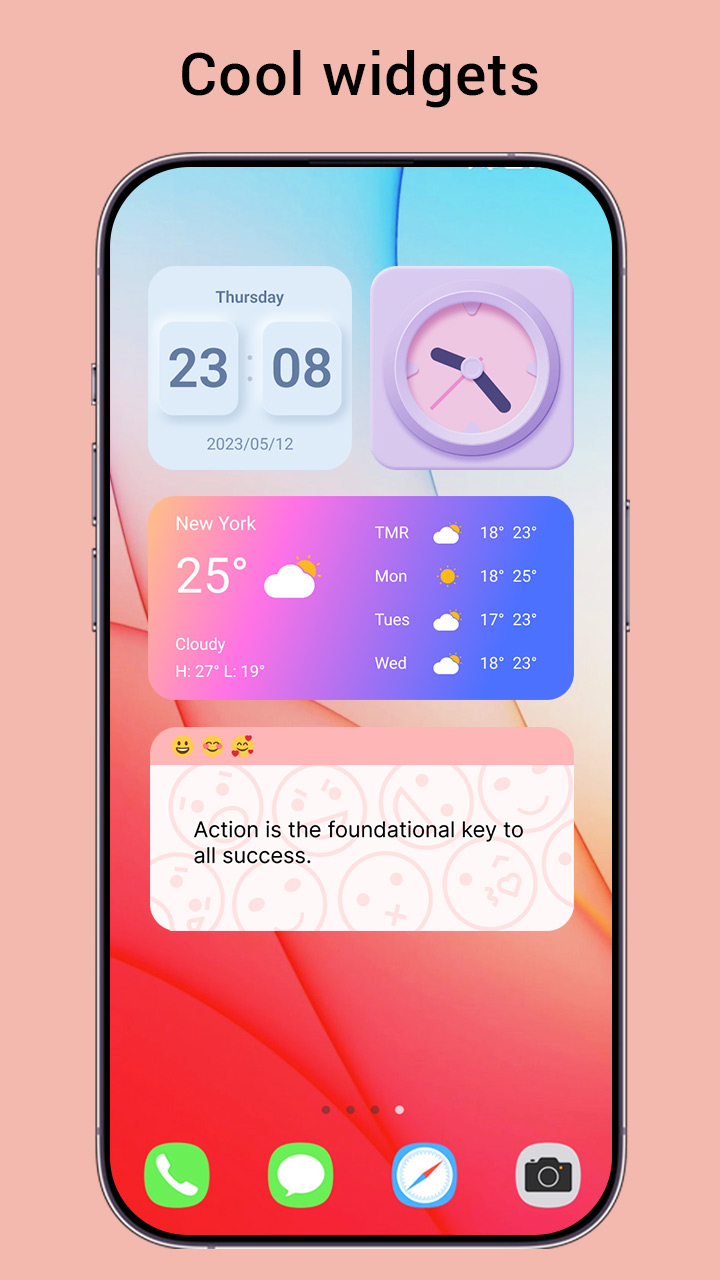 اسکرین شات 5 برنامه Smile Launcher
