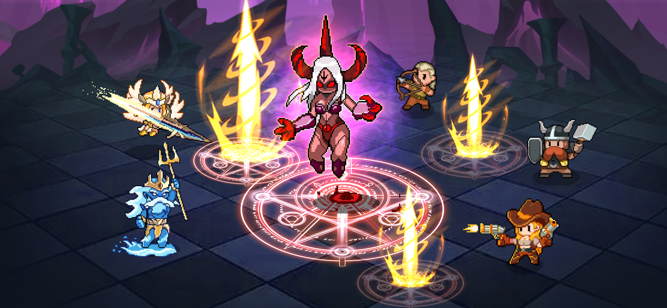 اسکرین شات 6 بازی Pixel Squad: Idle RPG Legends