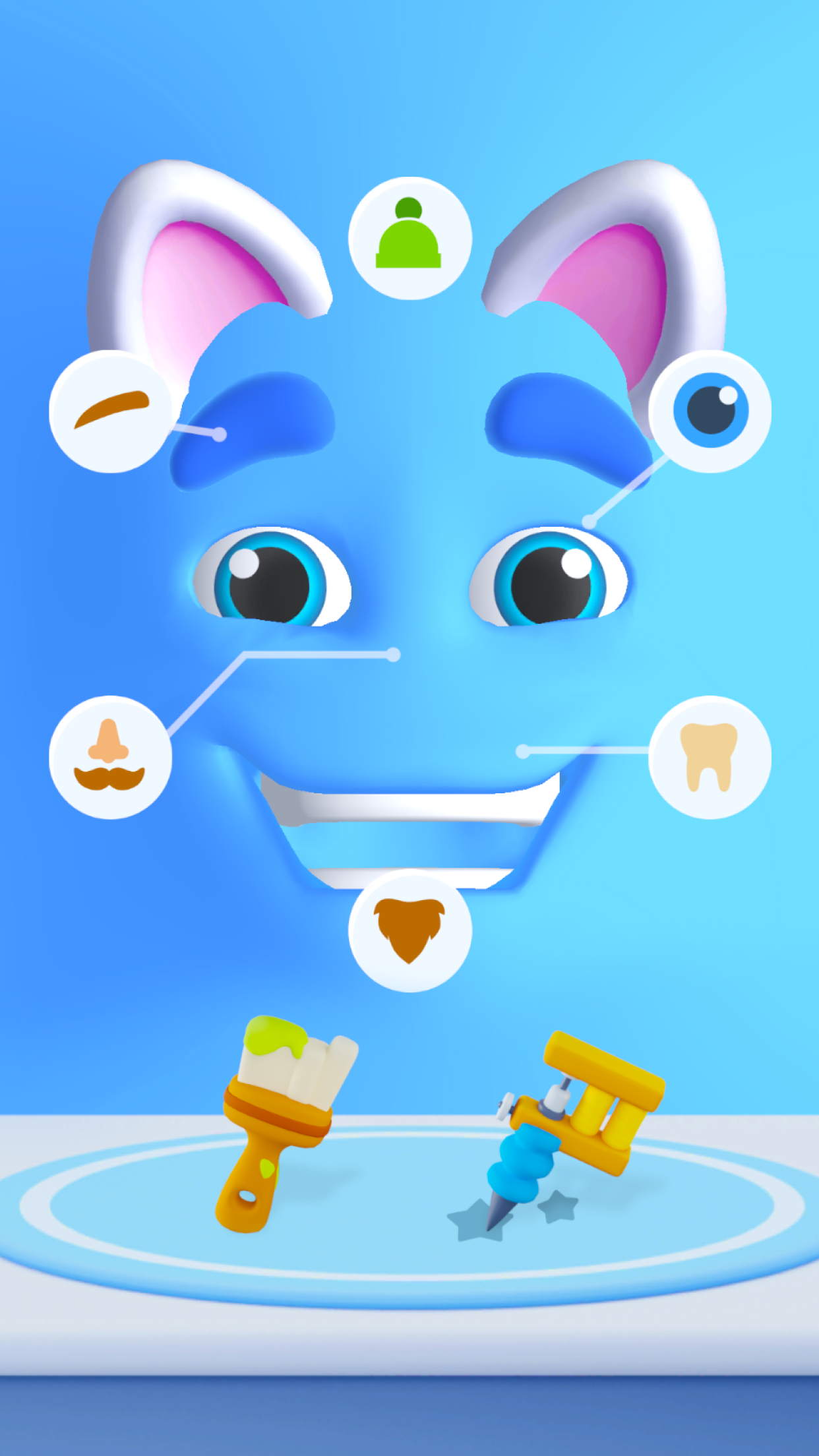 اسکرین شات 7 بازی My Talking Slimy Slime Pet Cat