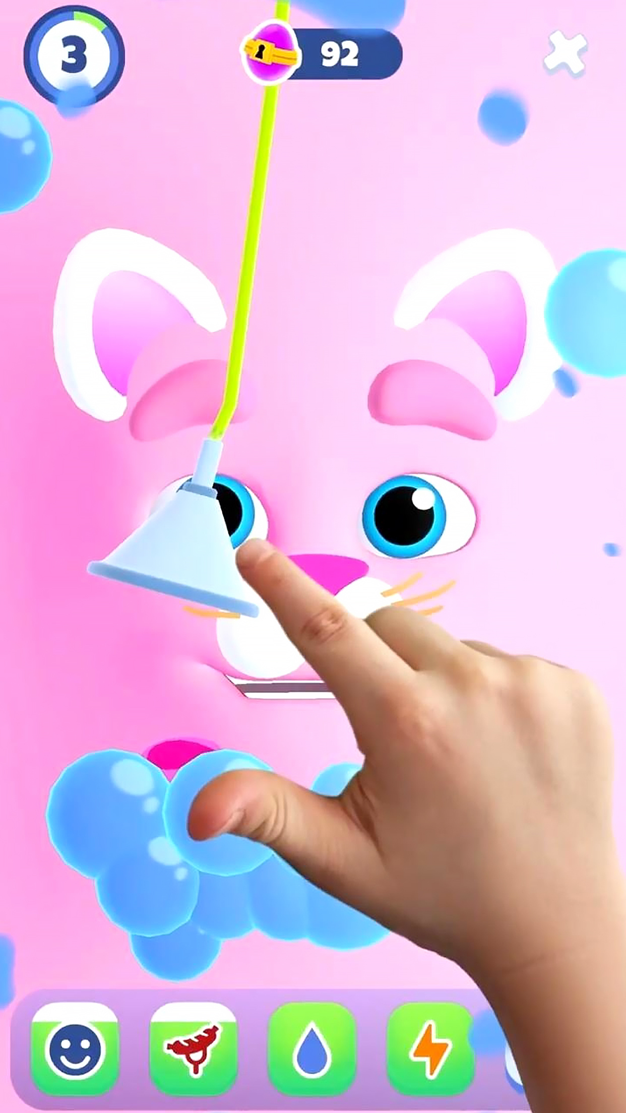 اسکرین شات 5 بازی My Talking Slimy - Slime Buddy