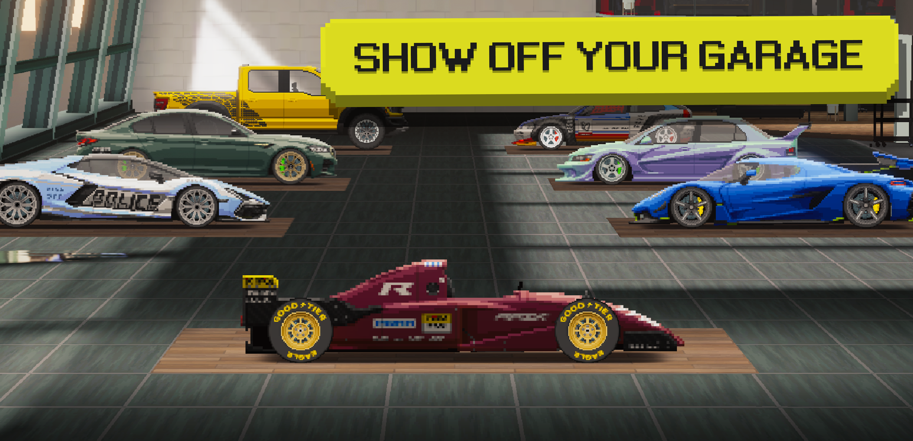 اسکرین شات 2 بازی APEX Racer - Pixel Cars