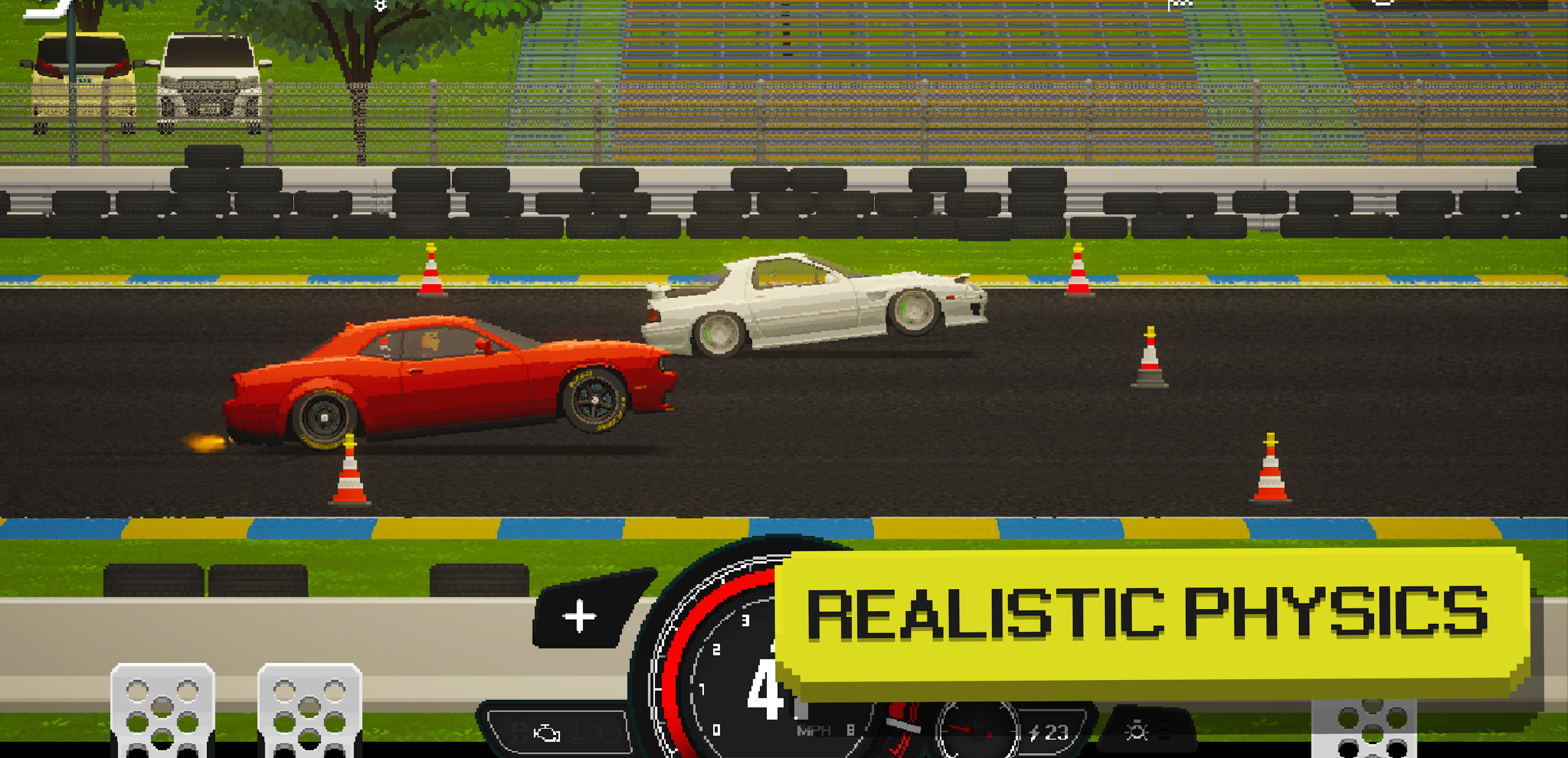 اسکرین شات 1 بازی APEX Racer - Pixel Cars