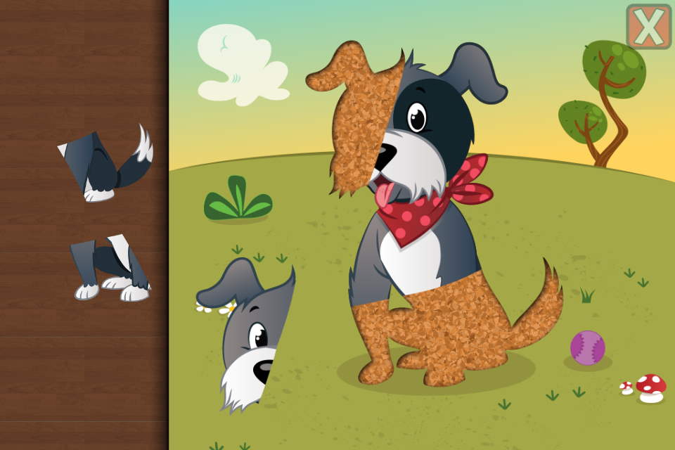 اسکرین شات 3 بازی Animal Jigsaw Puzzle Toddlers