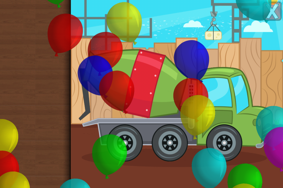 اسکرین شات 2 بازی Cars & Trucks Puzzle for Kids