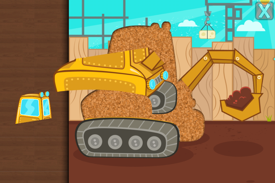اسکرین شات 3 بازی Cars & Trucks Puzzle for Kids