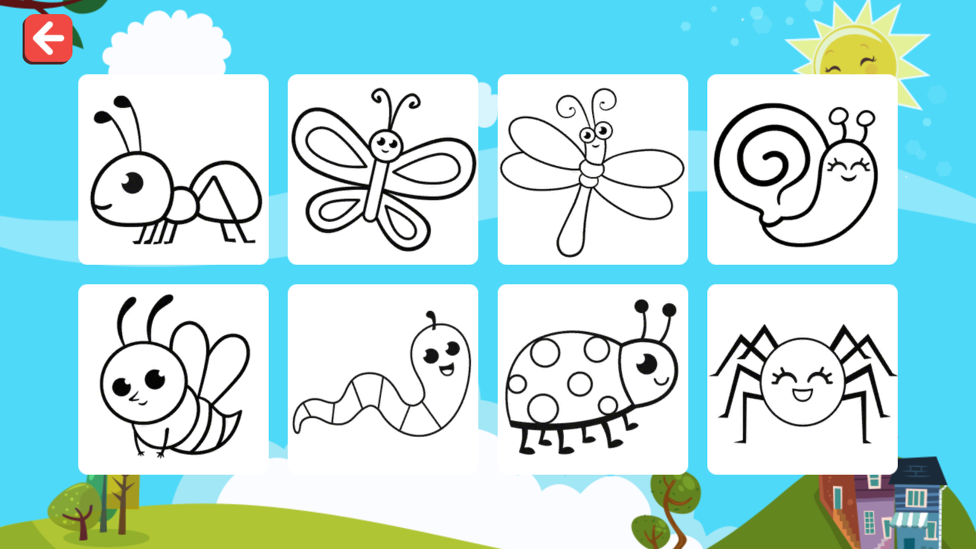 اسکرین شات 8 برنامه Finger Paint Coloring Book