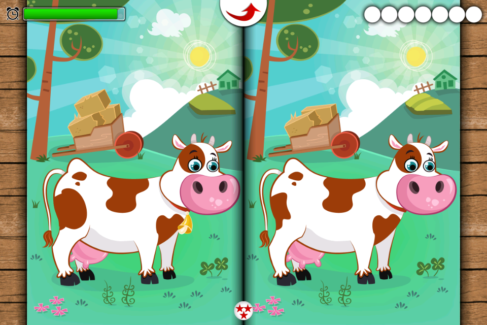 اسکرین شات 2 بازی Find the Differences - Animals