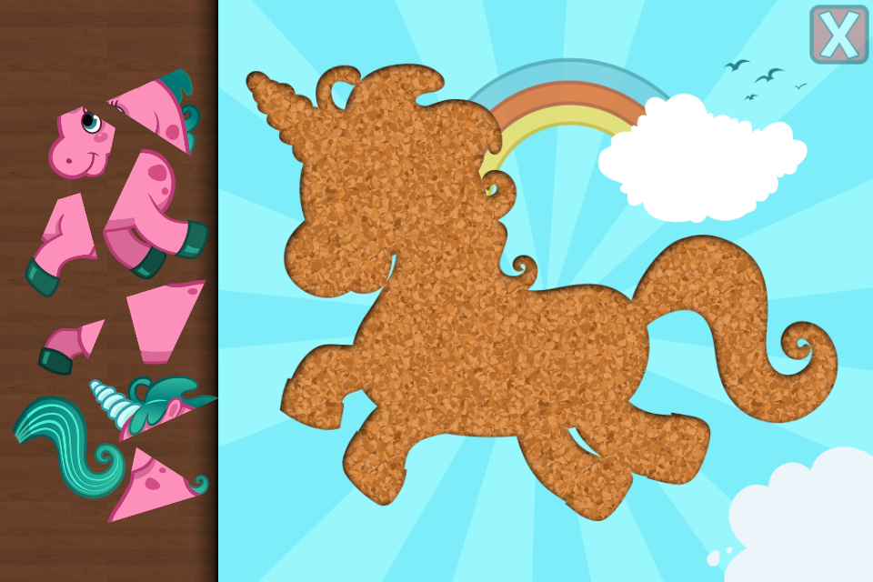 اسکرین شات 5 بازی Fairytales Puzzles for Kids