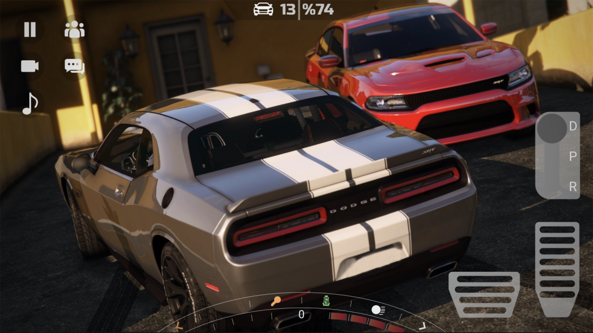 اسکرین شات 4 بازی Parking Dodge Challenger City