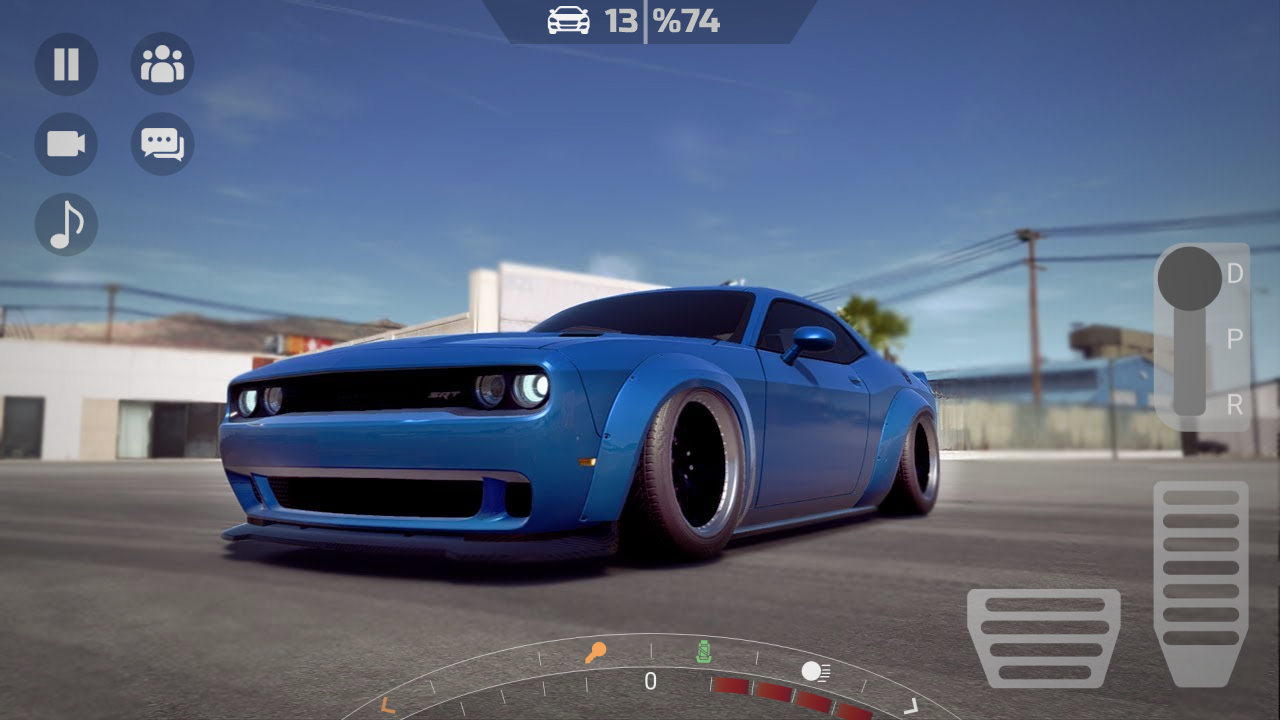 اسکرین شات 1 بازی Parking Dodge Challenger City