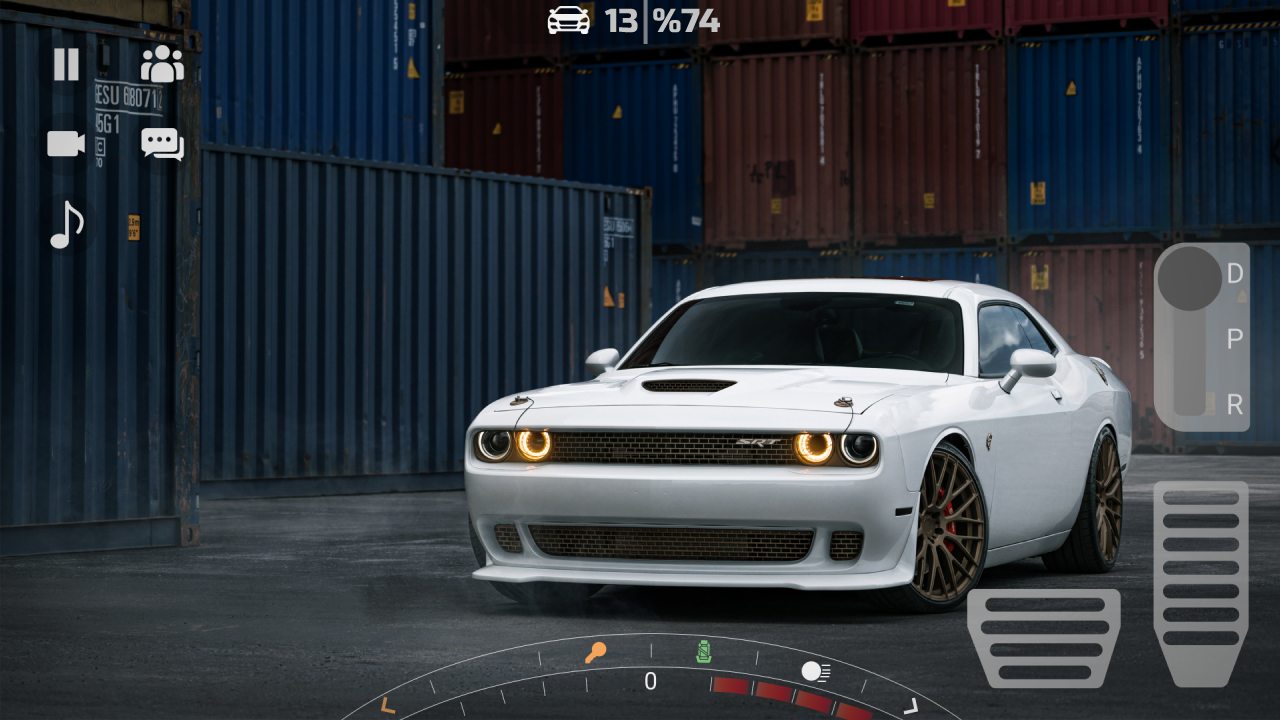 اسکرین شات 3 بازی Parking Dodge Challenger City