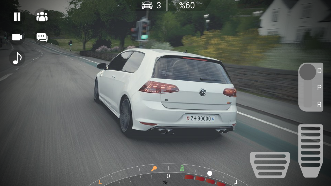 اسکرین شات 2 بازی City Volkswagen Golf Parking