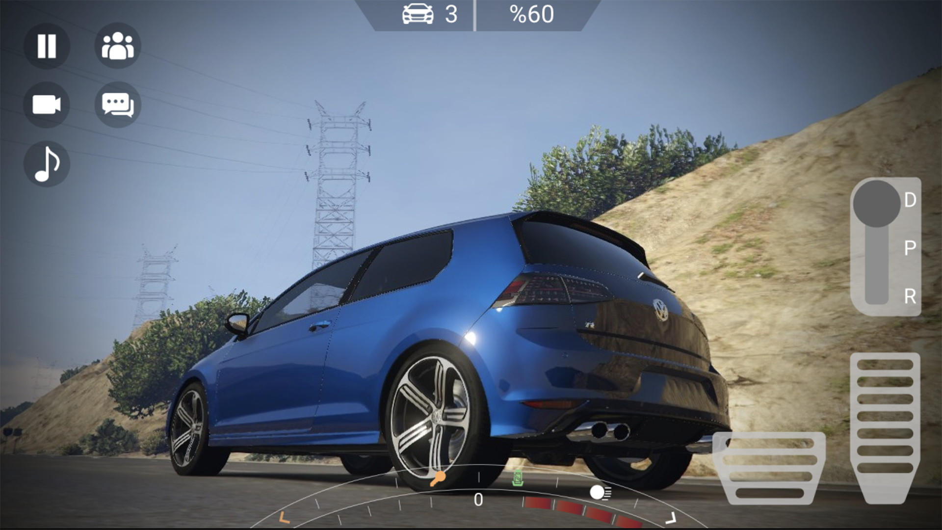 اسکرین شات 4 بازی City Volkswagen Golf Parking