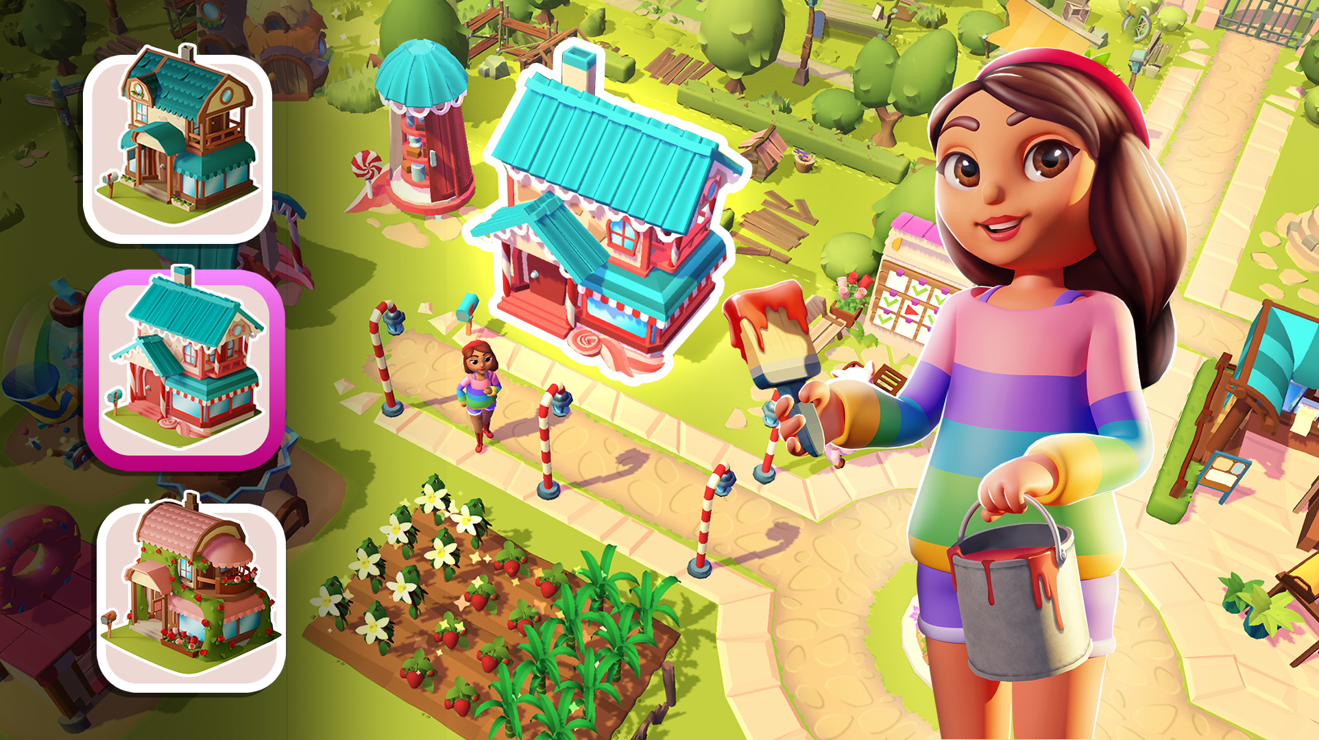 اسکرین شات 5 بازی Sweet Farm: Cake Baking Tycoon