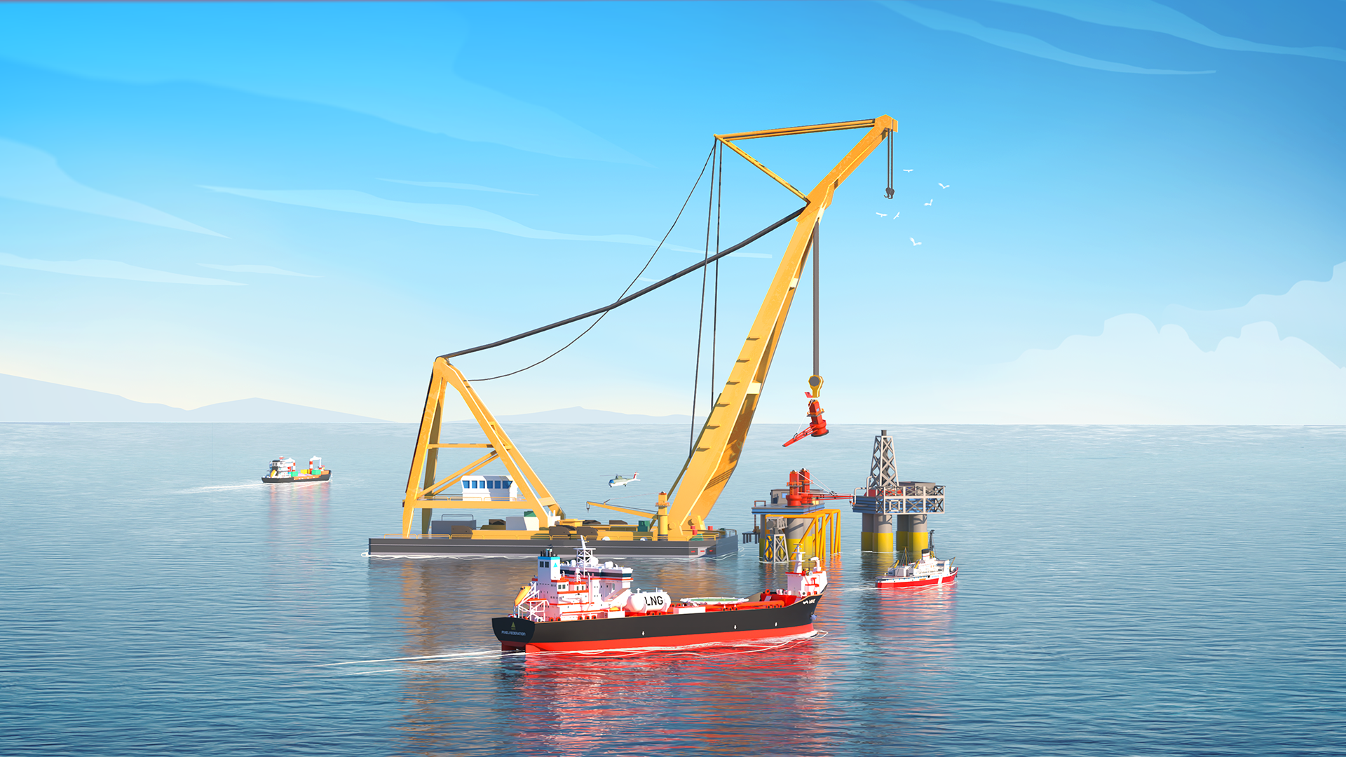 اسکرین شات 6 بازی Port City: Ship Tycoon