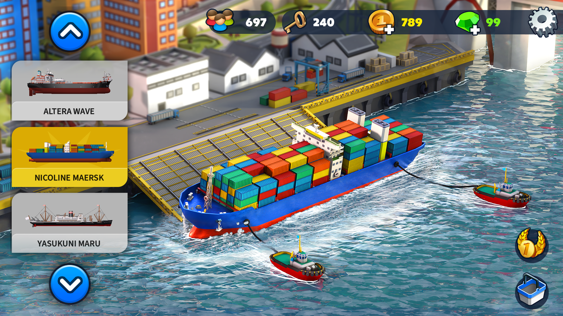 اسکرین شات 8 بازی Port City: Ship Tycoon